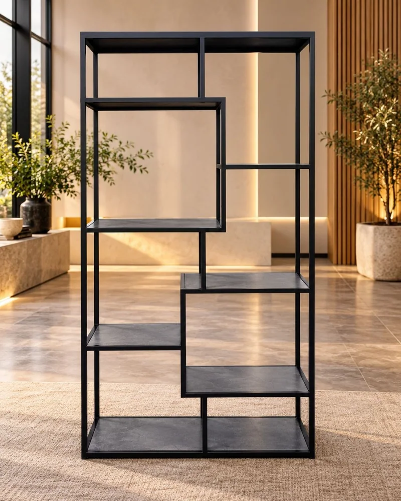 Geometrik qora stelaj — taqdim etilgan surat